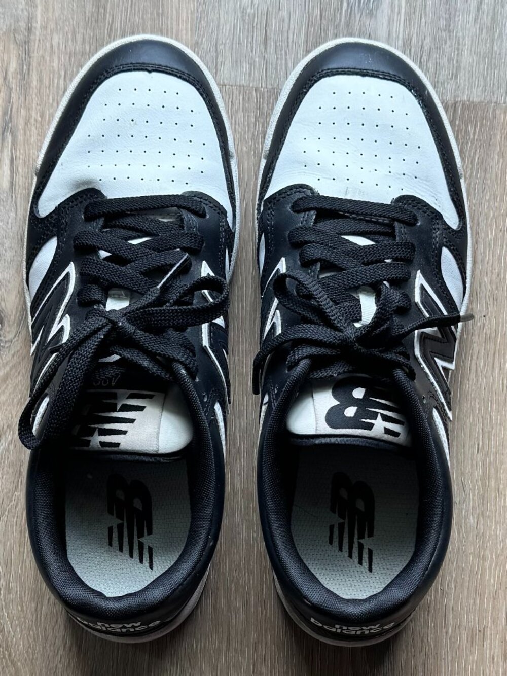 Nike New Balance 480 in Black and White